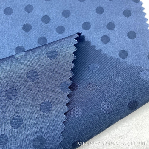 Polyester Fluorescent Color Woven Jacquard Satin Fabric